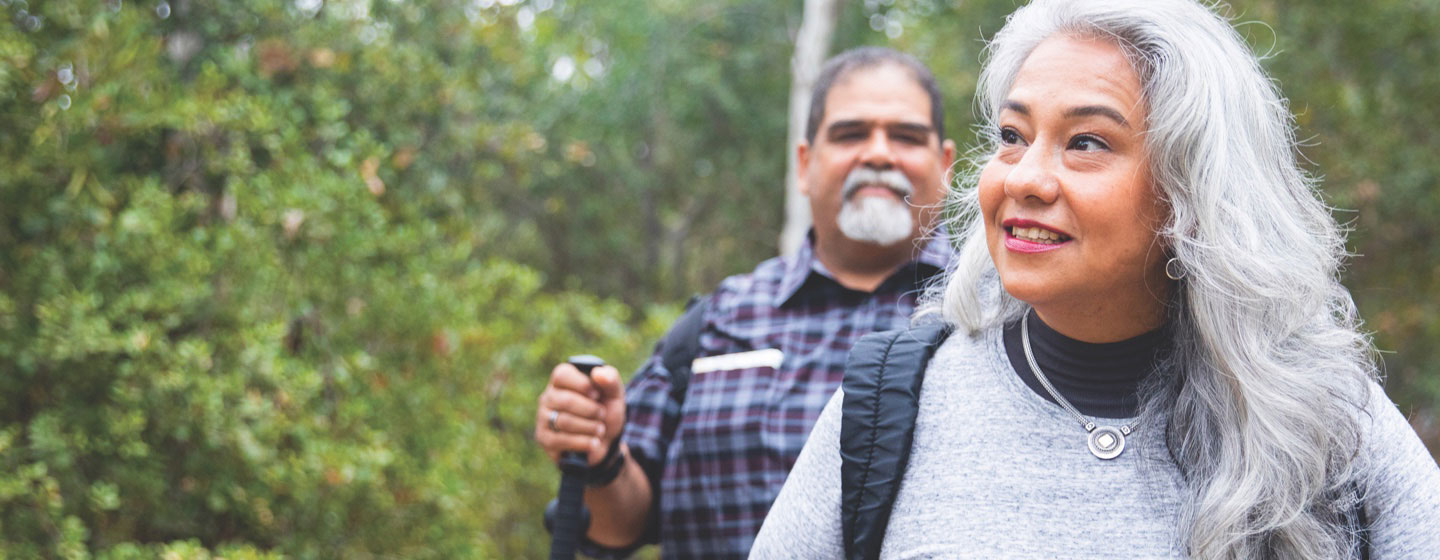 Couple Hiking